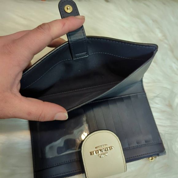 Coach Tech Wallet in Colorblock Signature Canvas - Picture 7 of 7